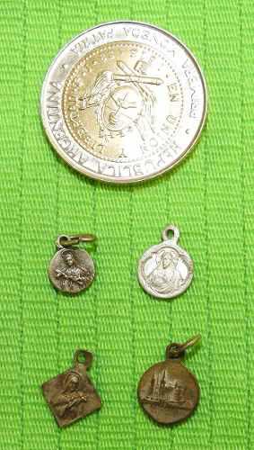Medallas Religiosas Antiguas Dijes (g4) -c51-