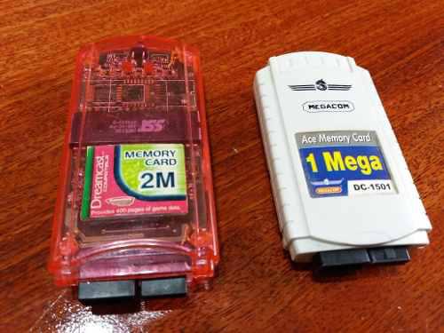 2 Memory Card Para Sega Dreamcast