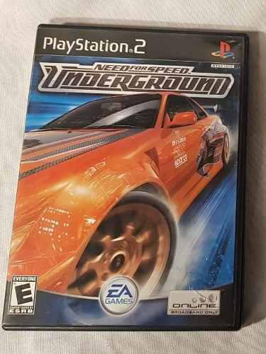 Juego Need For Speed Underground 1físico Ps2 Local