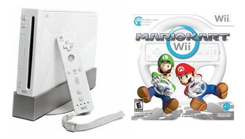 Nintendo Wii Mariokart Edition. Completo