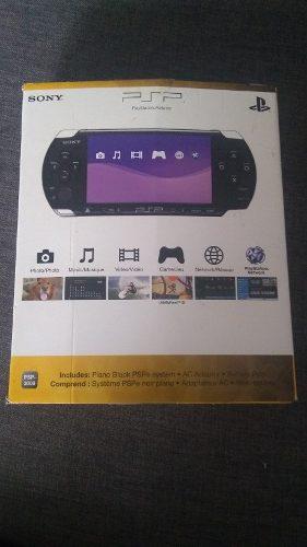 Psp - Playstation Portable + Juegos + Estuche