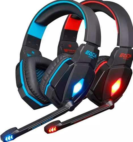 Auriculares Gamer Kotion Each G4000 Con Luz Usb Apto Pc