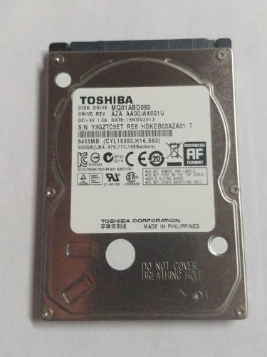 Hdd 500gb Toshiba Excelente Estado
