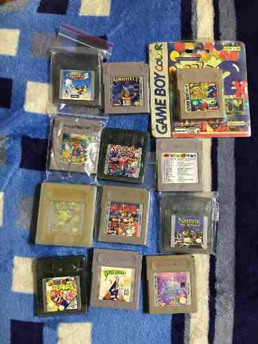 Lote De Juegos De Game Boy Color