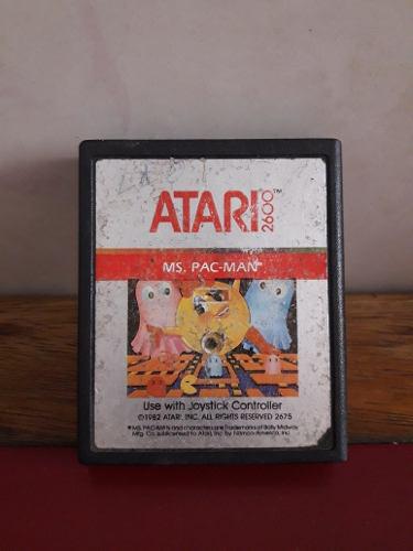 Ms Pac-man - Juego Atari 2600 - Retro Vintage De Coleccion