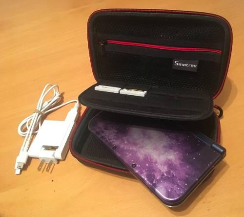 Nintendo 3ds Xl Galaxy Style + 2 Jgos. Físicos + Estuche