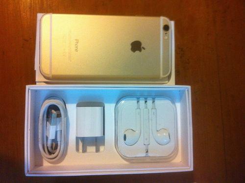 iPhone 6 16gb Gold Original Un Mes De Usao En Caja Completa