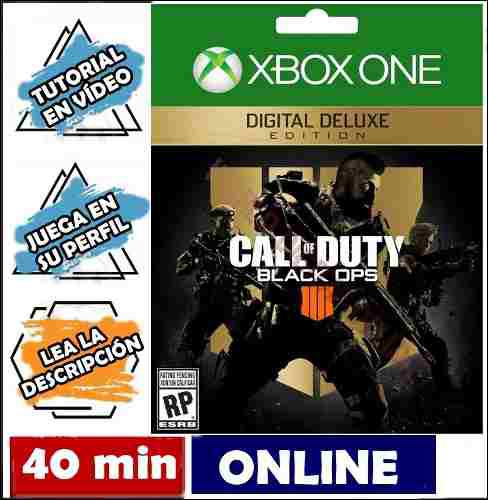 Call Of Duty Black Ops 4 Deluxe Xbox One Online