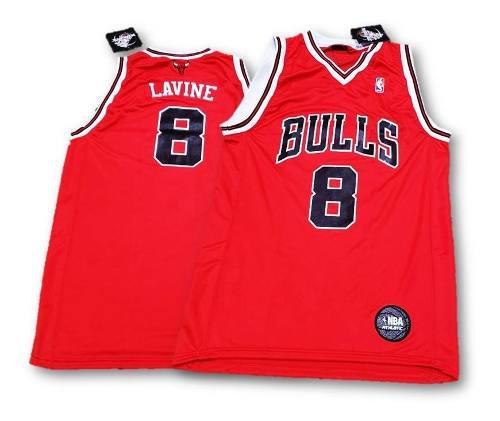Camiseta Basquet Niño Nba Chicago Bulls Lavine Lic Oficial