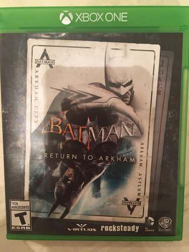 Juego Xbox One Batman Return To Arkham Arkham City