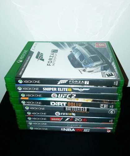 Lote 9 Juegos De Xbox One Impecables(algunos C/codigo Desc)