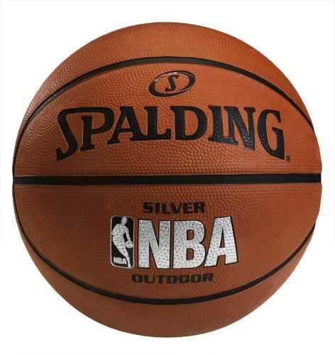 Pelota Básquet Spalding Nba Silver Pro Línea Oficial No.7