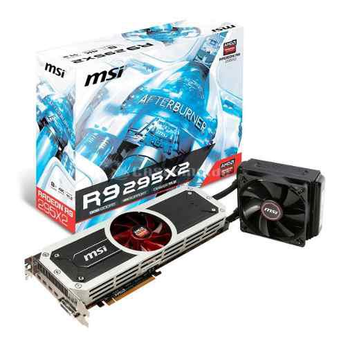 Placa De Video Msi Amd Radeon R9 295x2 (doble Gpu)