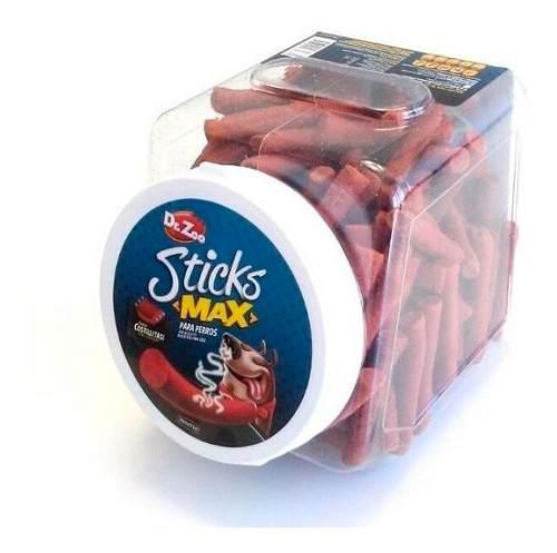 Bocaditos Sticks Max Costillitas Dr Zoo Premio Frasco 1.5 Kg