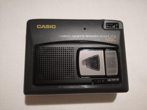Casio Cassette Tape Recorder - Mod. Tp-6 - Poco Uso