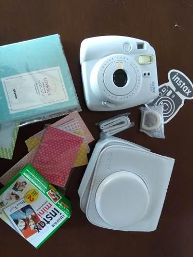 Camara + Accesorios Insta Mini 9 Selfie Fujifilm Blanco Ahum