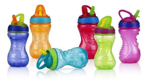 Vaso Para Niño Nuby Antiderrame Con Sorbete Flip-it 9923fl