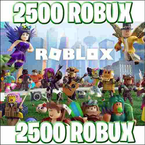 2500 Robux @ Roblox - Entrega Inmediata!:)