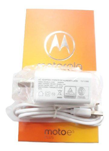 Cargador Original Micro Motorola 2amp Moto G5 E5 + E4 Plus