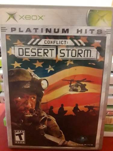 Conflict Desert Storm Fisico Original - Xbox Clasica