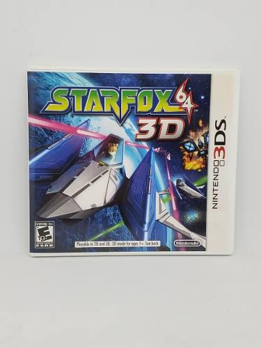 Juego Starfox 64 - Nintendo 3ds En Caja Original + Manuales