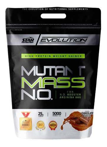 Mutant Mass N.o. Star Nutrition X 5 Kg Ganador De Peso