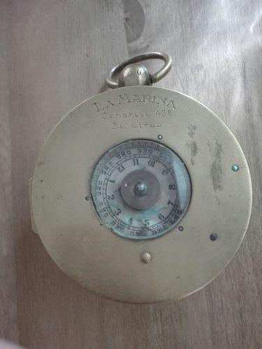 Antiguo Reloj De Sereno De Bronce