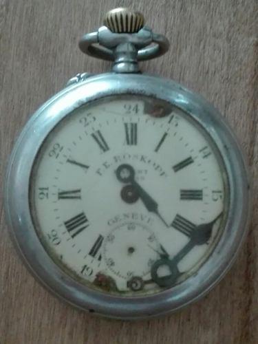 Antiguo Reloj F.e. Roskopf De Bolsillo