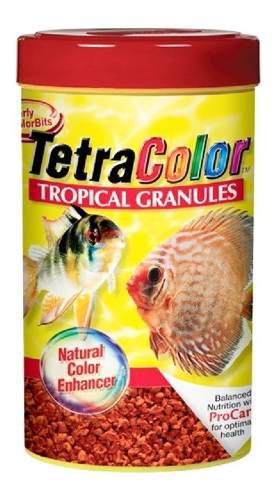 Tetra Color Gránulos 300gr Tropicales Acuario Polypterama