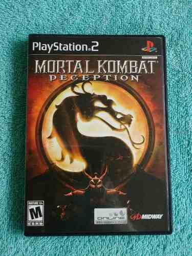 Juegos Ps2 Mortal Kombat Deception Nuevo Sellado Original