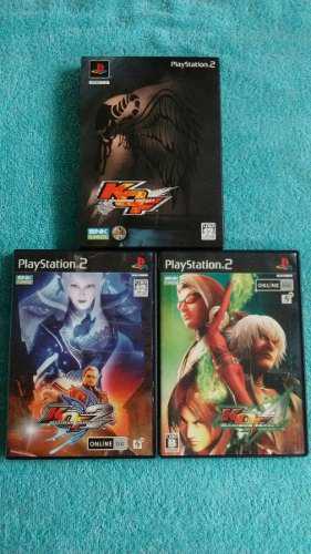 Juegos Ps2 The King Of Fighters Maximum Impact 1 + 2 + 3