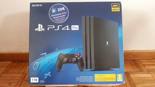 Play Station 4 Ps4 Pro 1tb