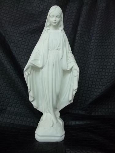Virgen Medalla Milagrosa, Lourdes, Sagrado Corazón, 40 Cm.
