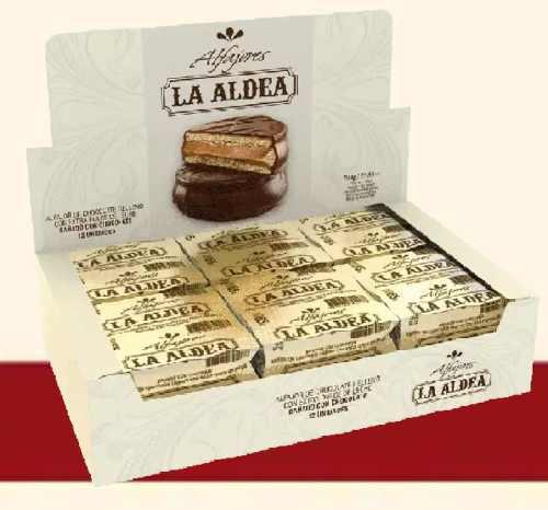 Alfafor La Aldea Chocolate X 12