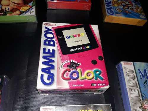 Consola Game Boy Colour + 2 Juegos - Impecable En Caja!!