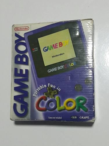 Gameboy Color En Caja Con Juego