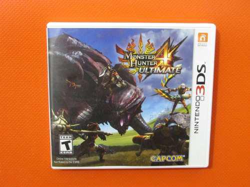 Monster Hunter 4 Ultimate Original Nintendo 3ds Usa