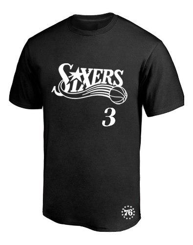 Remera Basket Nba Philadelphia Sixers (011) #3 Allen Iverson