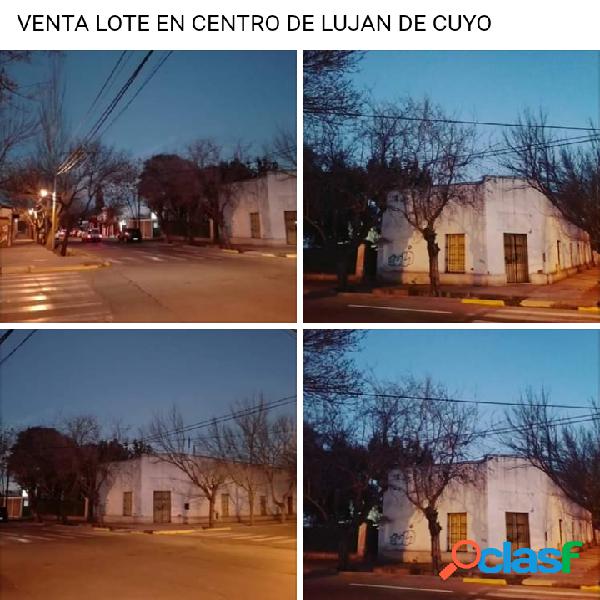 Venta Lote en el Centro de Luján de Cuyo