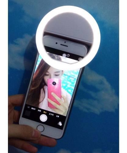 Anillo Aro Selfie Luz Led Celular Accesorio Tablet 3 Niveles