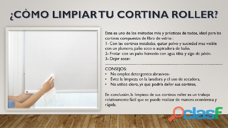 Cortinas Roller Black Out Premium