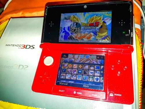Nintendo 3ds Liberada + 32 Gb + 10 Juegos Fisicos Originales