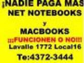 PAGO MÀS EN EL ACTO NET NOTEBOKKS Y MACBOOKS FUNCIONEN O NO