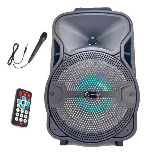 Parlante Portatil Bluetooth Karaoke Recargable Fm+ Microfono