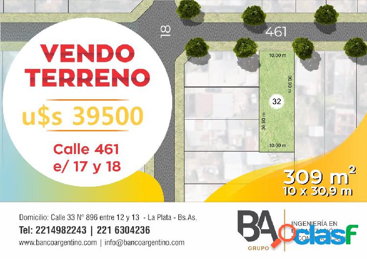 CALLE 461 E/ 18 Y 19 CITY BELL