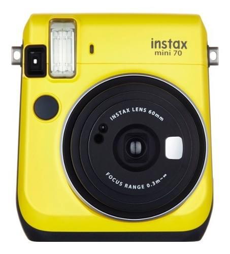 Camara Instantanea Fujifilm Instax Mini 70 Amarillo Cuotas