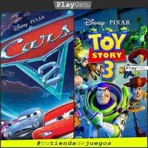Cars 2 + Toy Story 3 | Juegos Ps3 Originales Regalo Niños