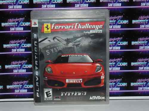 Ferrari Challenge Play Station 3 Ps3 Juego
