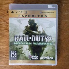 Juego Ps3 Call Of Duty 4 Modern Warfare - Fisico
