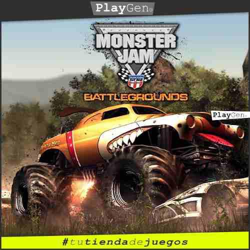 Monster Jam Battlegrounds | Juego Ps3 Nuevo Original